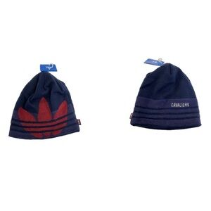 Adidas NWT Cleveland Cavaliers Cuffless Knit Beanie Hat